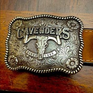 Cavenders Boys Western Belt